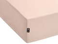 Miniatyrbilde 4 av 5: Formsydd laken 200 x 200 cm bomull ensfarget beige