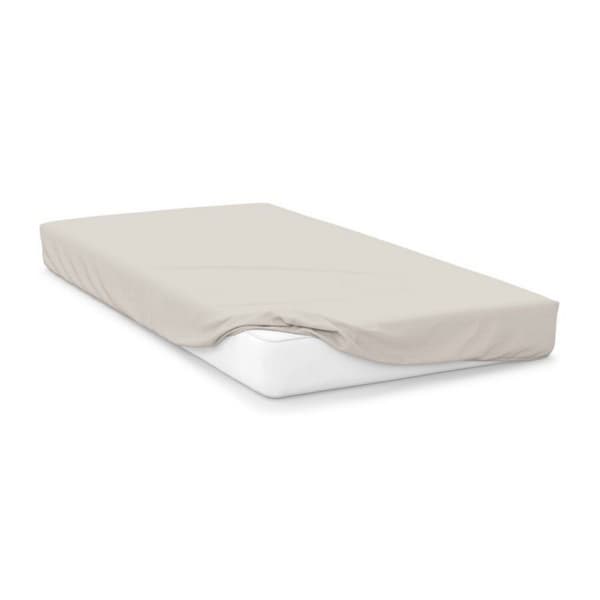 Belledorm Spännlakan i percale Ivory 190cm x 105cm