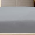 Pikkukuva 2 / 5: vidaXL Muotoon ommellut lakanat 2 kpl harmaa 100x200 cm puuvilla