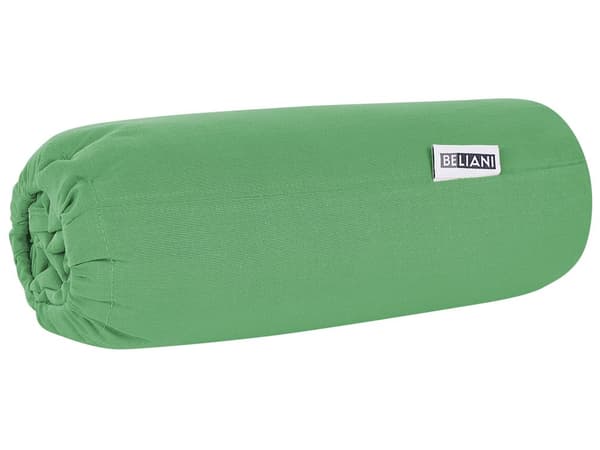 Påslakan Grön Bomull 200 x 200 cm Elastisk Kant Helfärgad Klassisk Stil för Sovrum