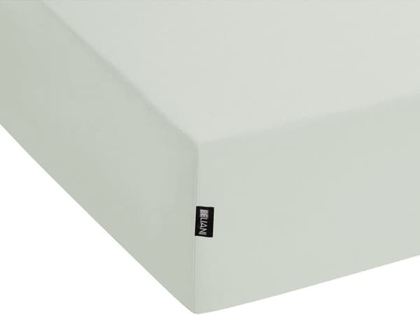 Påslakan Ljusgrön Bomull 200 x 200 cm Elastisk Kant Helfärgad Klassisk Stil för Sovrum