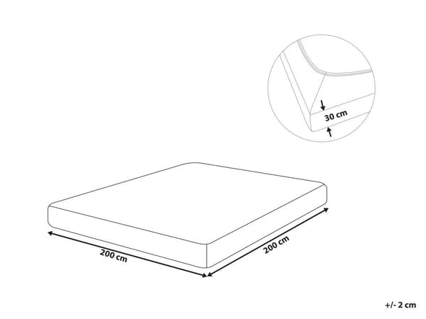 Påslakan Olivgrön Bomull 200 x 200 cm Elastisk Kant Helfärgad Klassisk Stil för Sovrum