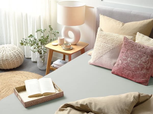 Formsydd laken Lysegrønn Bomull 200 x 200 cm Elastisk kant Ensfarget Klassisk stil Soverom Seng