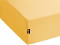 Miniatyrbilde 4 av 6: Formsydd laken Sennepsgul Bomull 140 x 200 cm Elastisk kant Ensfarget Klassisk stil Soverom Seng