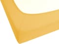 Miniatyrbilde 5 av 6: Formsydd laken Sennepsgul Bomull 140 x 200 cm Elastisk kant Ensfarget Klassisk stil Soverom Seng