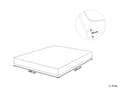 Miniatyrbilde 3 av 6: Formsydd laken Korall Bomull 200 x 200 cm Elastisk kant Ensfarget Klassisk stil Soverom Seng