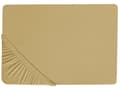 Miniatyrbilde 1 av 6: Formsydd laken Olivengrønn Bomull 200 x 200 cm Elastisk kant Ensfarget Klassisk stil Soverom Seng