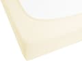 Miniatyrbilde 5 av 6: Formsydd laken Beige Bomull 180 x 200 cm Elastisk kant Ensfarget Klassisk stil Soverom Seng