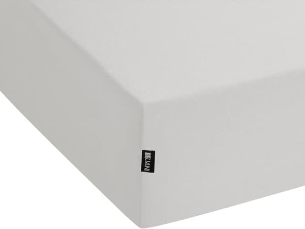 Formsydd laken Lysegrå Bomull 140 x 200 cm Elastisk kant Ensfarget Klassisk stil Soverom Seng