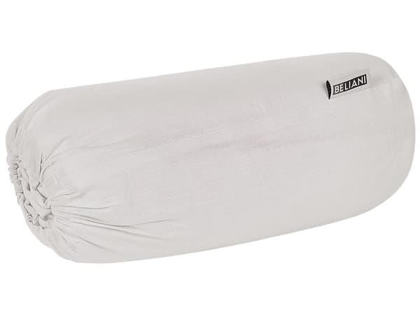 Formsydd laken Lysegrå Bomull 140 x 200 cm Elastisk kant Ensfarget Klassisk stil Soverom Seng