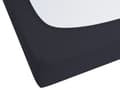 Miniatyrbilde 5 av 6: Formsydd laken Svart Bomull 180 x 200 cm Elastisk kant Ensfarget Klassisk stil Soverom Seng