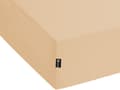 Miniatyrbilde 4 av 6: Formsydd laken Sandbeige Bomull 140 x 200 cm Elastisk kant Ensfarget Klassisk stil Soverom Seng