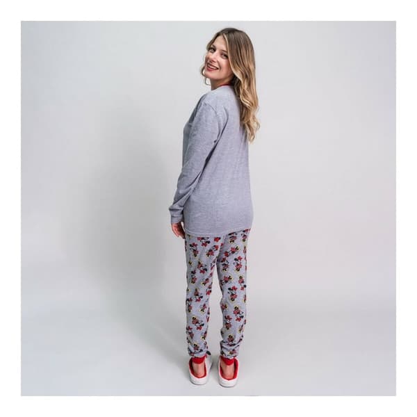 Nattøj Minnie Mouse Grå Dame - XS