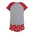 Miniatyrbild 6 av 8: Sommarpyjamas Minnie Mouse Röd Kvinna Grå - XS