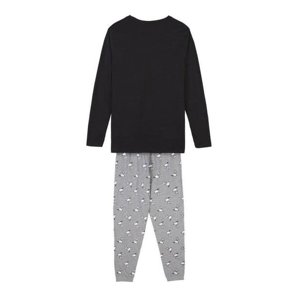 Pyjamas Snoopy Grå Kvinna - XS