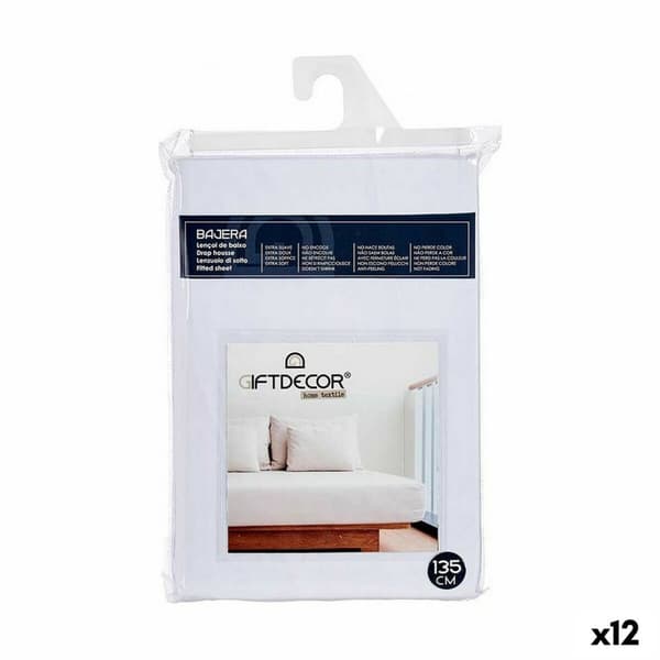Underlakan 135 cm Vit (12 antal)