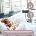 Miniatyrbillede 5 af 7: Lagner uden elastik, kogesikkert sæt af 2: 160 x 250 cm - hvidt lagen uden elastik, bomuldsstoflagner til at dække Hotel 125 g/m²