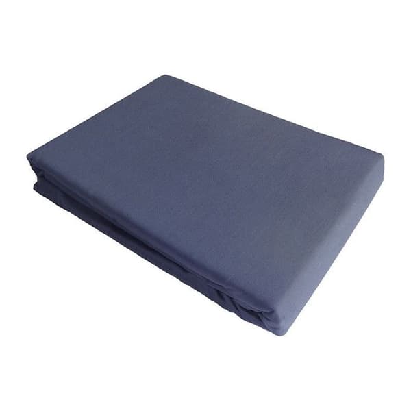 Satinblanka 100% "Peinat bomull" / 80 trådar /cm² - Ocean - 240 x 300 cm för dubbelsäng