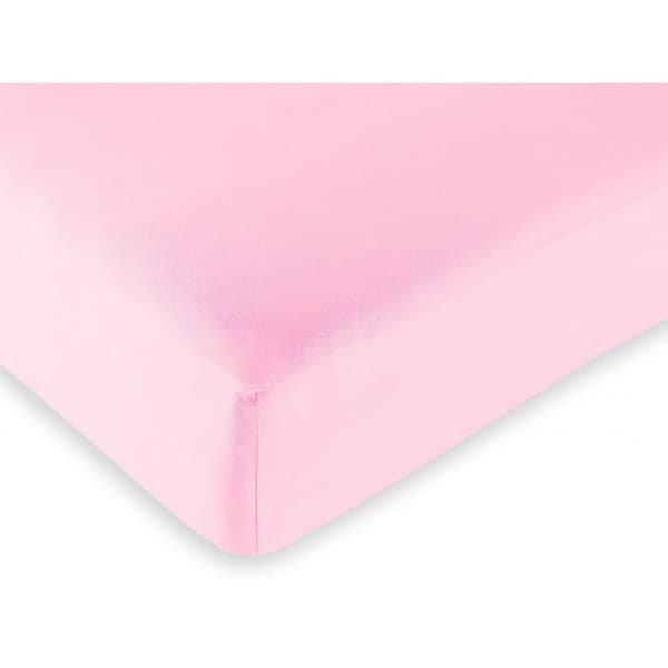 Lakan 57 trådar/cm² alla storlekar - Petal Pink - 180 x 200 cm