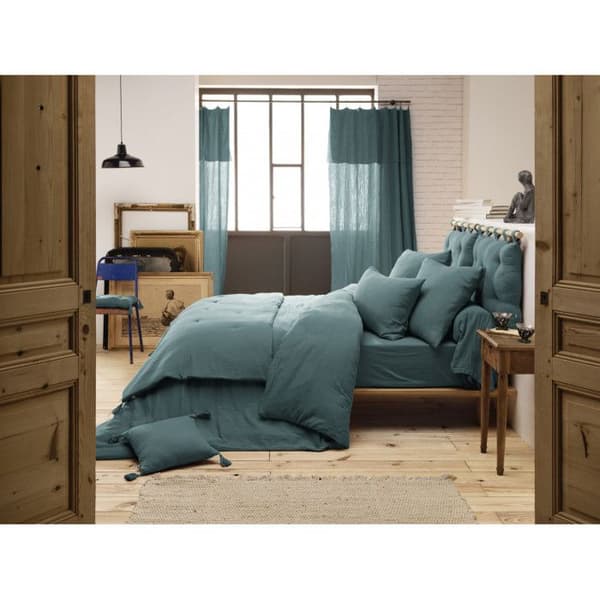 "Gaïa" "Cotton Gauze" påslakanpaket - Gaïa Duck - 4-delat förpackning för säng 160 x 200 cm (1 påslakan 240 x 220 +