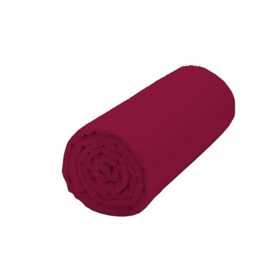 Röd påslakan 200 x 200 cm / 100 % bomull / 57 trådar/cm² "King size"