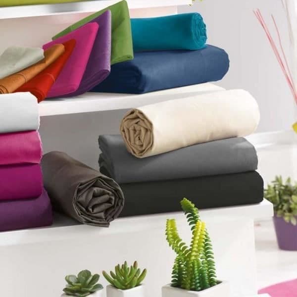 Prydnadslakan alla storlekar 100 % bomull/57 trådar/cm² - Anis - 160 x 200 cm