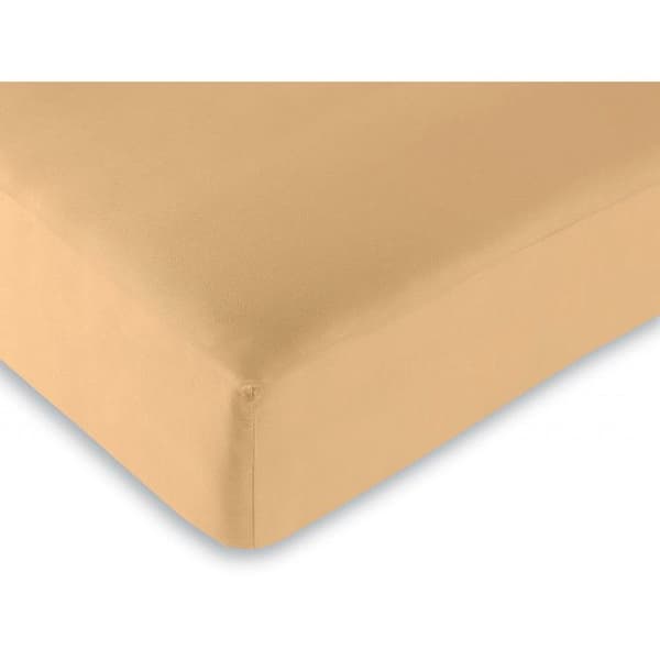 Lakan 57 trådar/cm² alla storlekar - Taupe - 90 x 190 cm