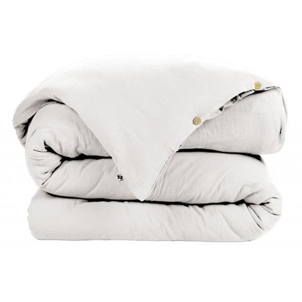Pack påslakan "Gaïa" alla storlekar "Gaze av bomull" - Gaïa Chantilly - Pack 4 delar för säng 140 x 190 cm (1 påslakan