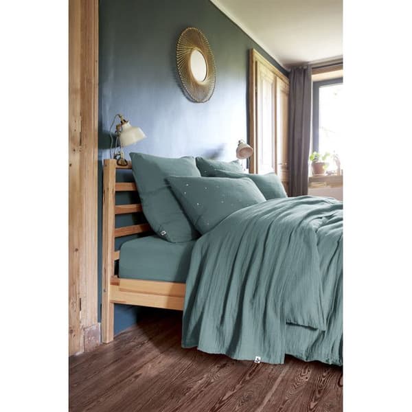 Lakanset 4 stycken 1 platt lakan 240 x 300 + 1 påslakan 160 x 200 + 2 örngott 60 x 60 Gaïa Duck