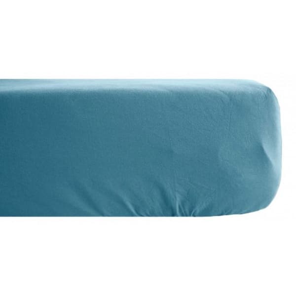 Palace prydnadslakan 100% tvättad färgad bomull 63 trådar/cm² Sydvind - Palace Topaz - 90 x 190 cm 30 cm keps