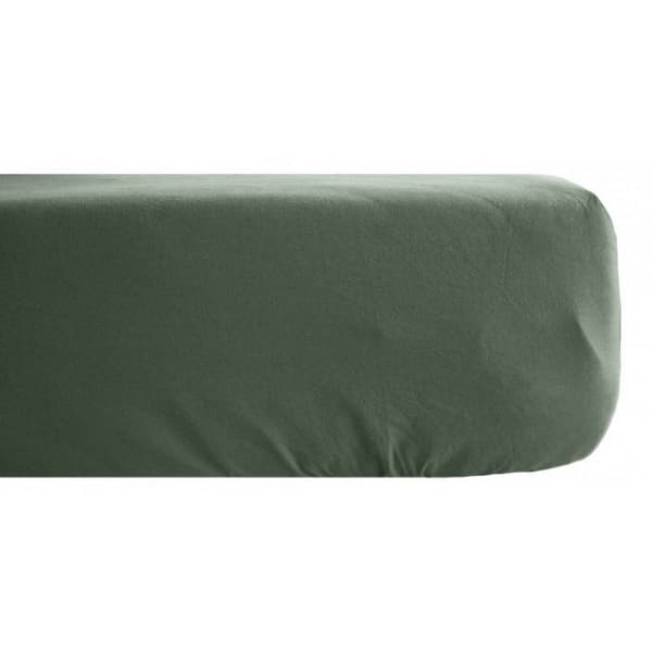 Palace prydnadslakan 100% tvättad färgad bomull 63 trådantal Sydvind - Palace Cèdre - 140 x 190 cm 35 cm keps