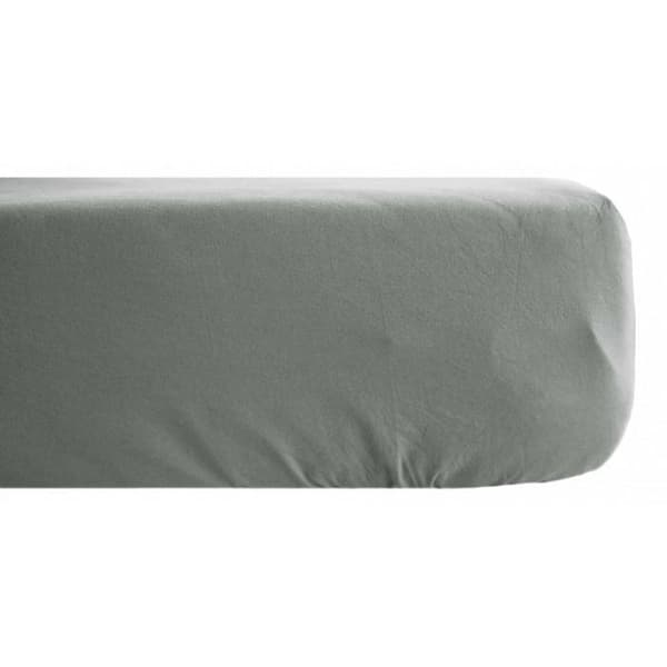 Palace prydnadslakan ren tvättad färgad bomull 63 trådar/cm² South Wind - Palace Steel - 160 x 200 cm 35 cm keps