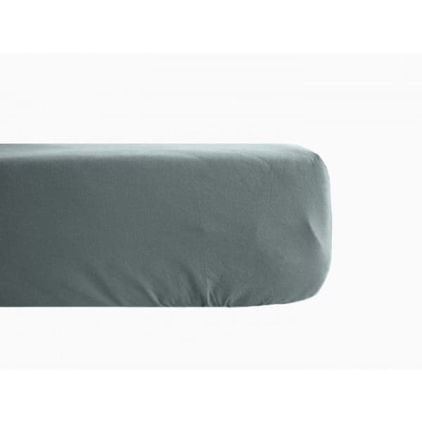 Palace prydnadslakan ren bomull färgad tvättad 63 trådar/cm² Sydvind - Palace Lichen - 140 x 190 cm 35 cm mössa