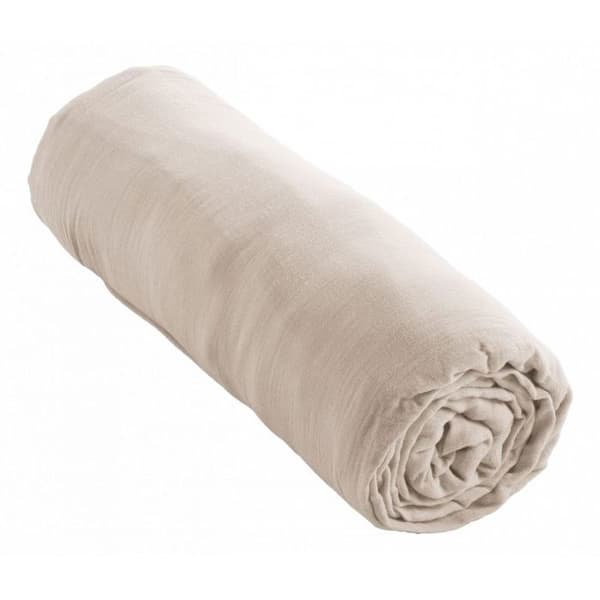 Drap housse "Gaïa" alla dimensioner "Gaze de Coton" - Gaïa Pampa - 90 x 190 cm 30 cm baksidshörn