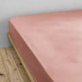 Miniatyrbild 1 av 5: "Gaïa" påslakan alla storlekar "Cotton Gauze" - Gaïa Peach Pink - 180 x 200 cm 30 cm mössa