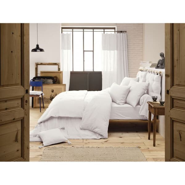 "Gaïa" platt lakan alla storlekar "Cotton Gauze" - Gaïa Chantilly - 270 x 300 cm för king size säng