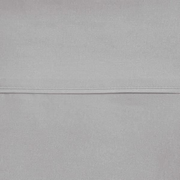 Basics platt mikrofiberduk, grå (mörkgrå), 230 x 260 + 10 cm - FLT4-DGY-002