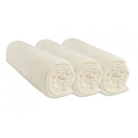 Lakan 60x120 cm - EASY DORT - Set med 3 - 100% bomull - Stretchig Bekväm
