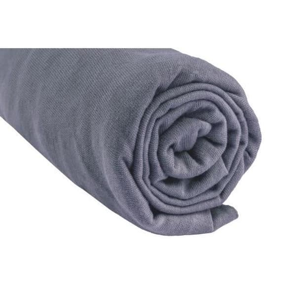 Bomulslakan 60x120 - EASY DORT - Set om 3 - Grå rosa vit - Stretchjersey - Oekotex
