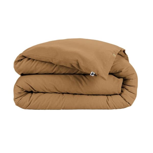 "Candice" påslakan alla storlekar Bomull Flanell - Candice Camel - Påslakan 260 x 240 cm