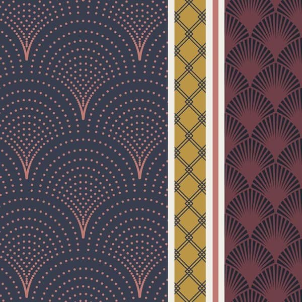 Komplett vändbart påslakanspaket för säng 180 x 200 cm "King size" Stella choco