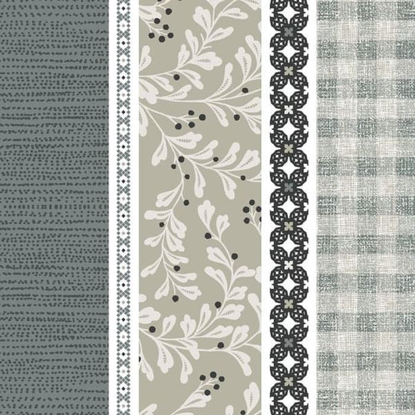 Komplett vändbart påslakanspaket för säng 140 x 190 cm Cashmere
