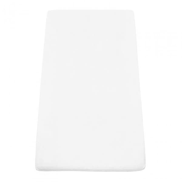 CEARCEAF PAT CU ELASTIC 90X200 CM ALB