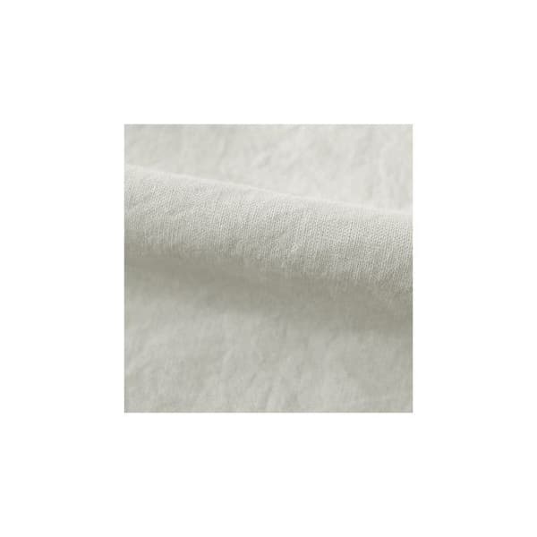 Palace prydnadslakan ren tvättad färgad bomull 63 trådar/cm² Vent du sud - Palace Nacre - 160 x 200 cm 35 cm mössa