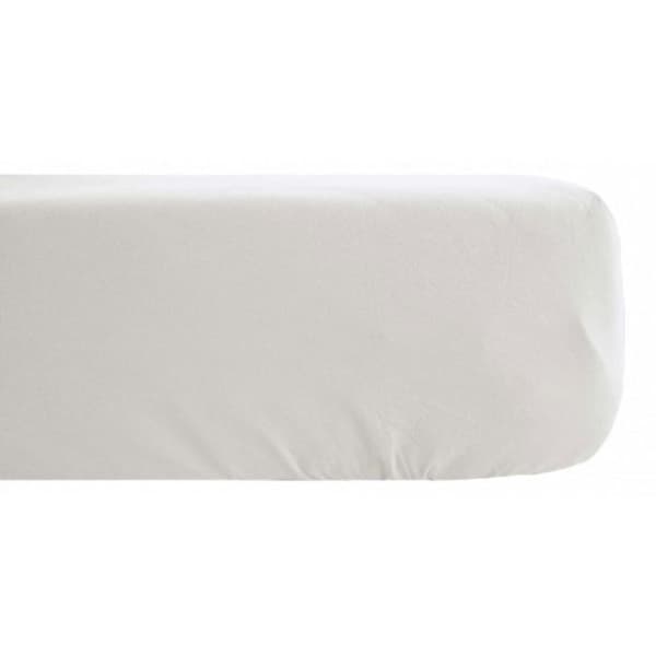 Palace prydnadslakan ren tvättad färgad bomull 63 trådar/cm² Vent du sud - Palace Nacre - 160 x 200 cm 35 cm mössa