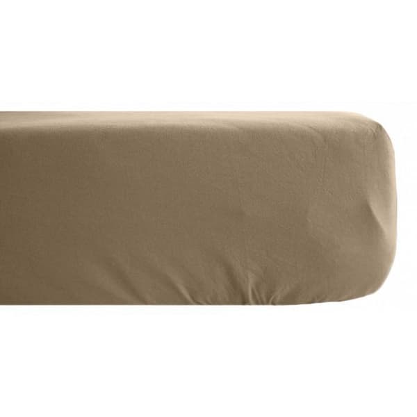 Palace prydnadslakan 100% tvättad färgad bomull 63 trådar/cm² South Wind - Palace Camel - 160 x 200 cm 35 cm keps
