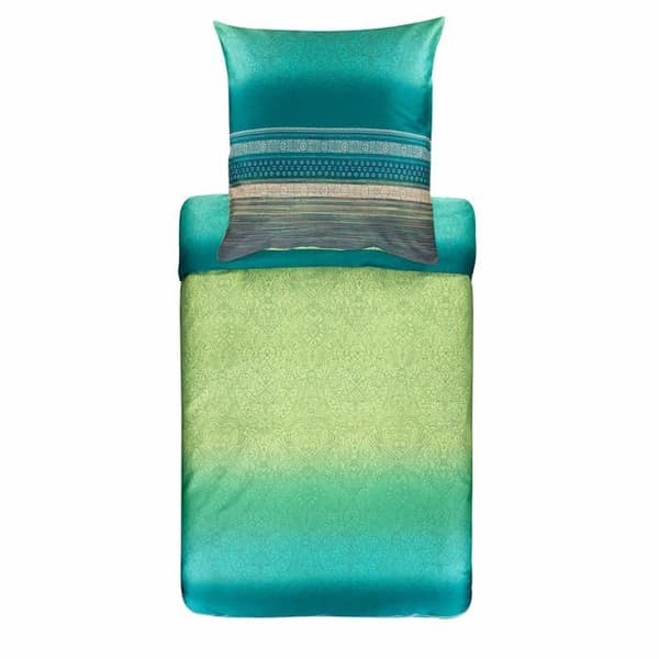 Bassetti lakan set - 9311705 - Bäddset, Bomull, Grön, 140X200