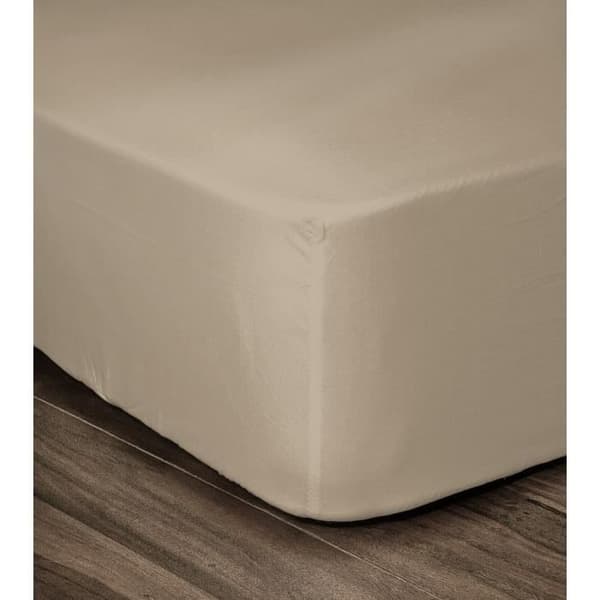 LOVELY HOME Monterat ark 100% bomull 180x200x30 cm beige