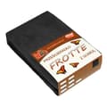 Miniatyrbild 1 av 2: Frottélakan med resårband 90x200 svart 044 tjock 200g/m2 KARO