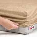 Pikkukuva 2 / 2: Terry lakana kuminauhalla 120x200 tumma beige 010 paksu 200g/m2 KARO